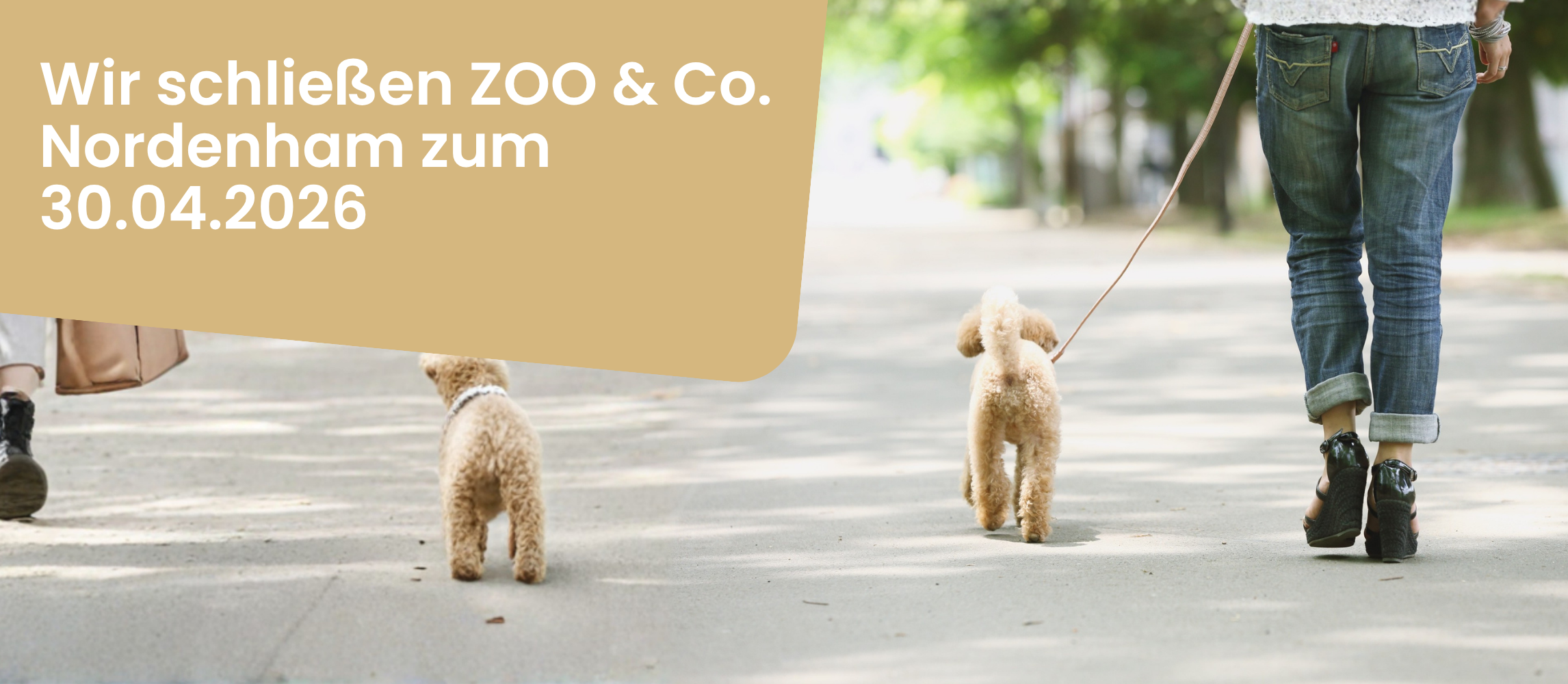 Wir schließen zum 30.04.2026!