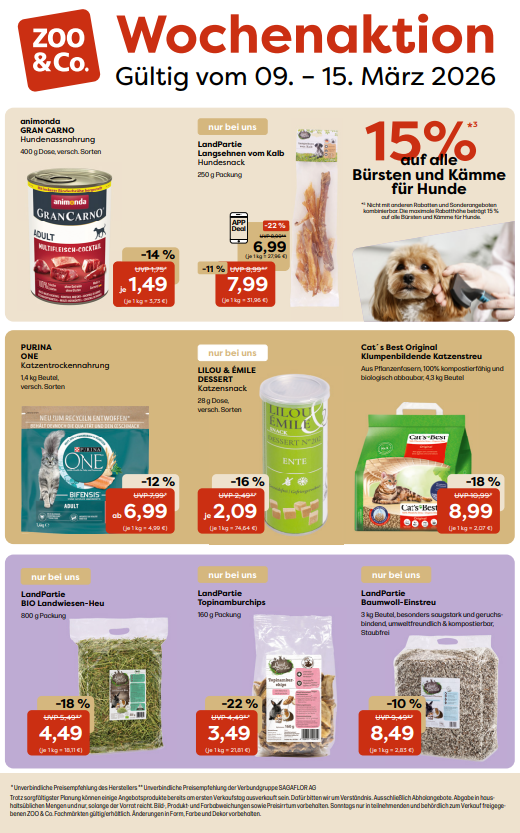 Entdecke unsere aktuelle Wochenaktion vom 08. - 15.03.2026!